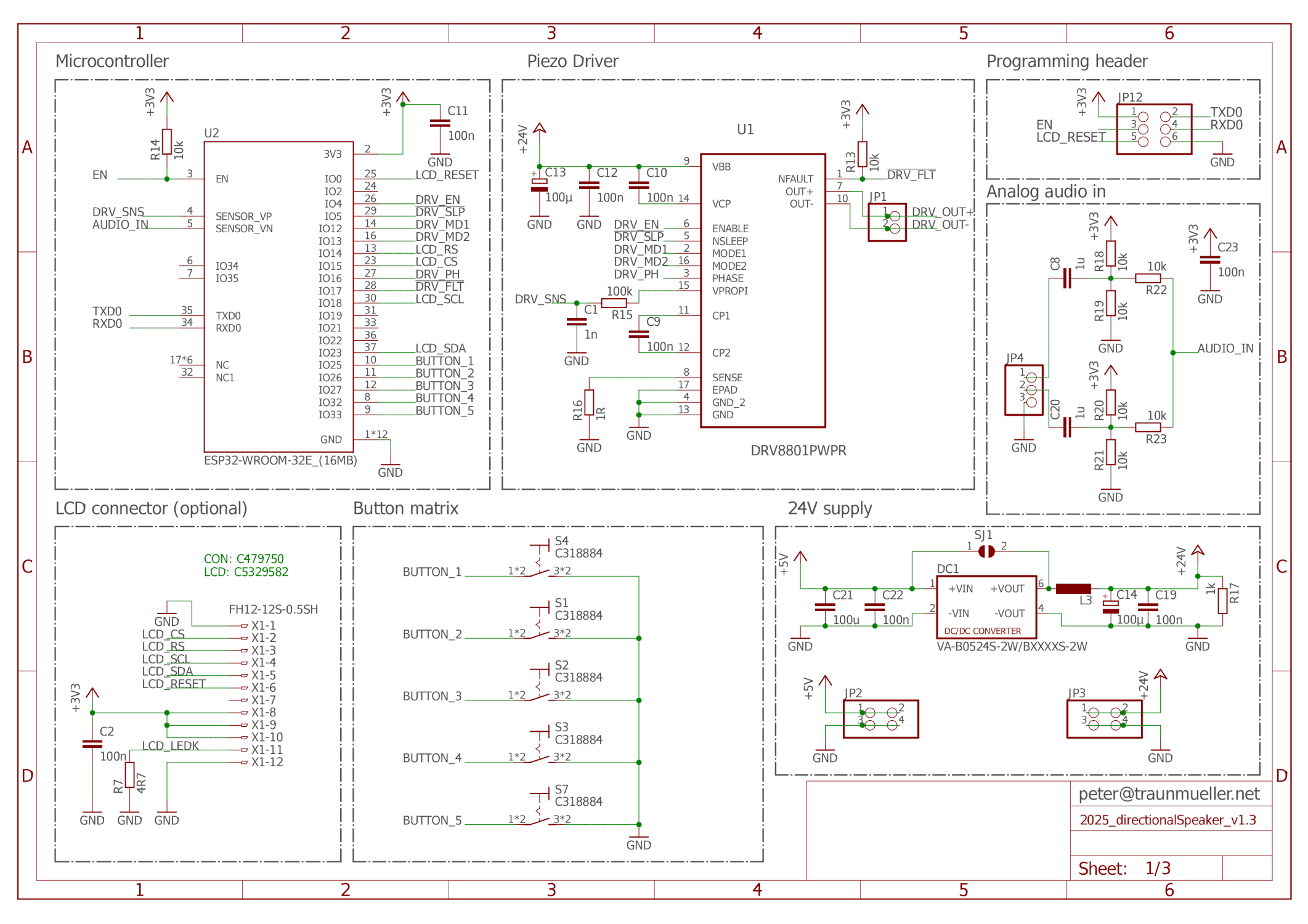 Schaltungsdesign und PCB Entwicklung